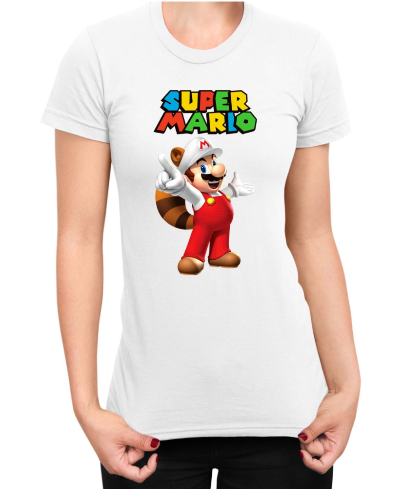 Дамска Тениска Super Mario Nintendo Mario 27