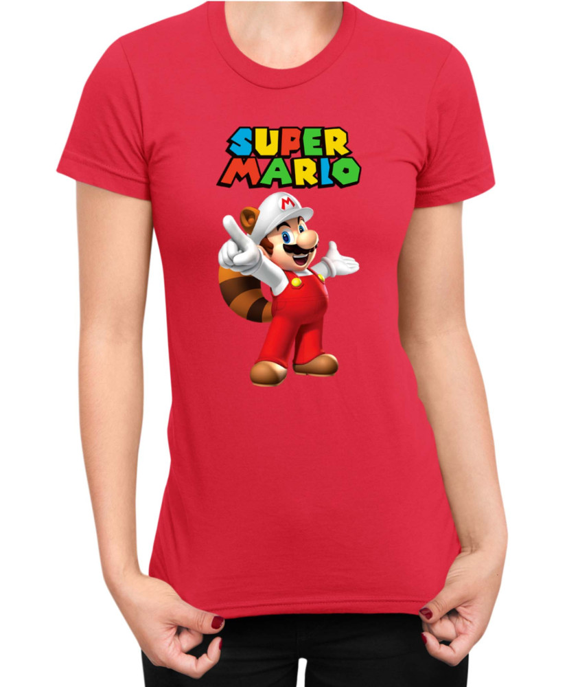 Дамска Тениска Super Mario Nintendo Mario 27