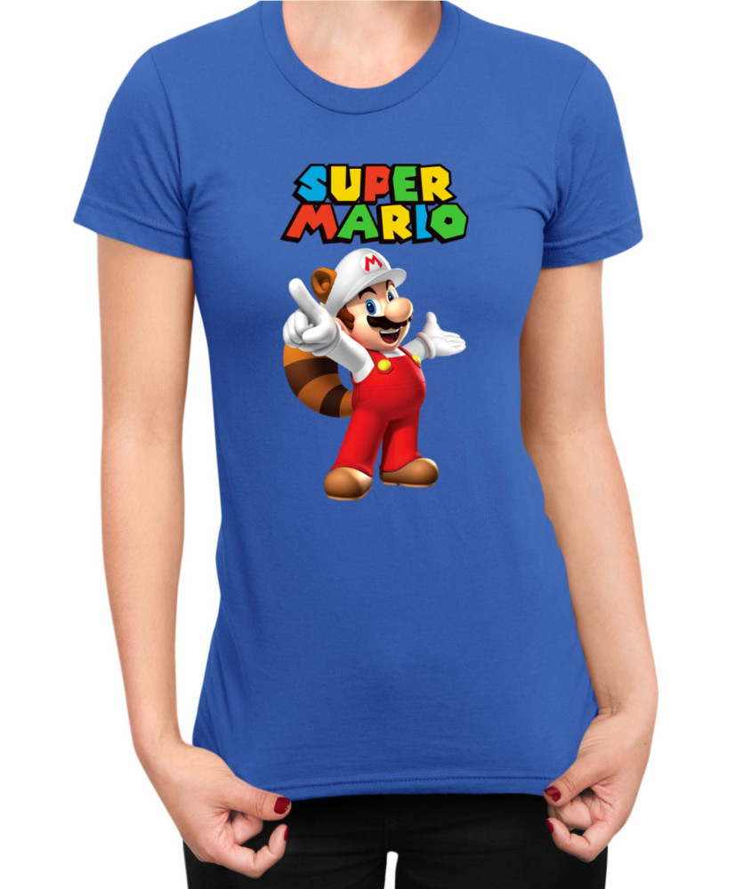 Дамска Тениска Super Mario Nintendo Mario 27
