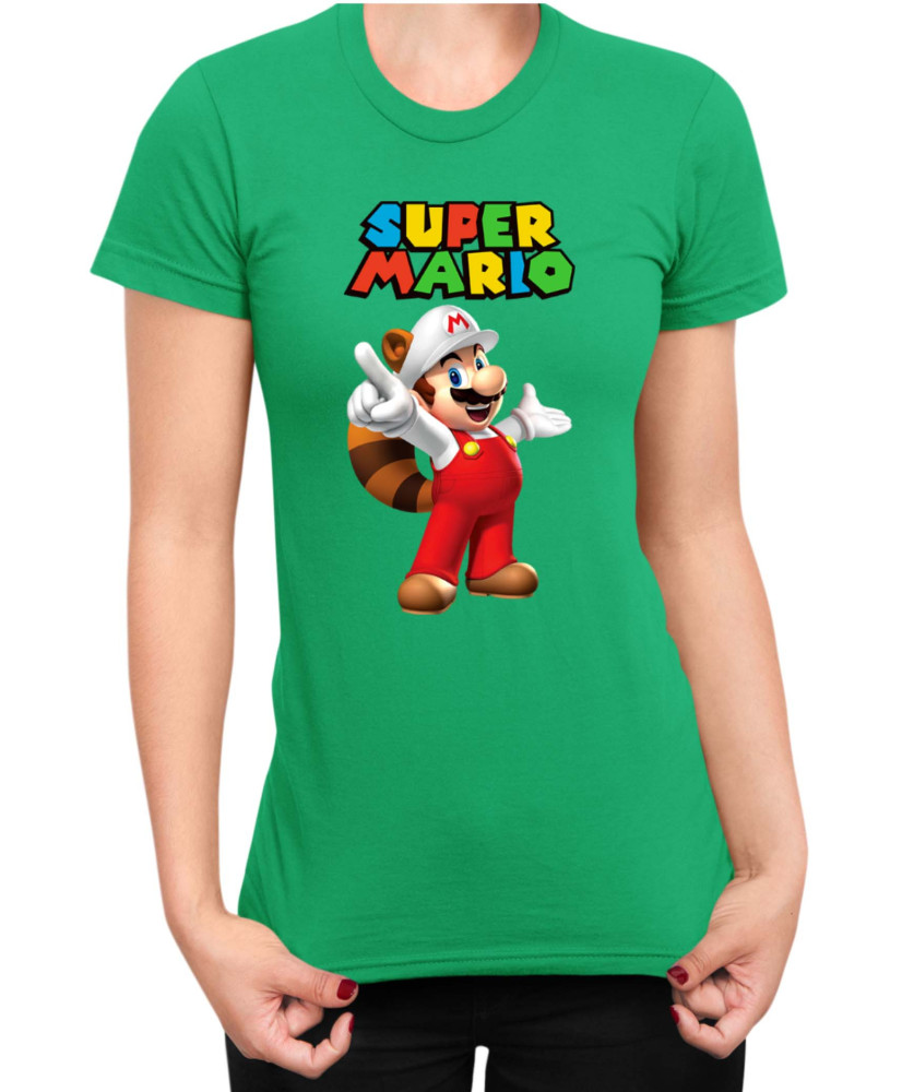 Дамска Тениска Super Mario Nintendo Mario 27