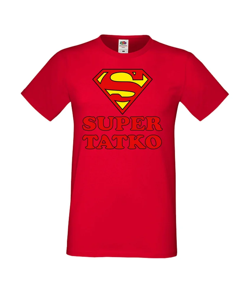 Мъжка тениска Супер ТАТКО Мъжка тениска Супер ТАТКО