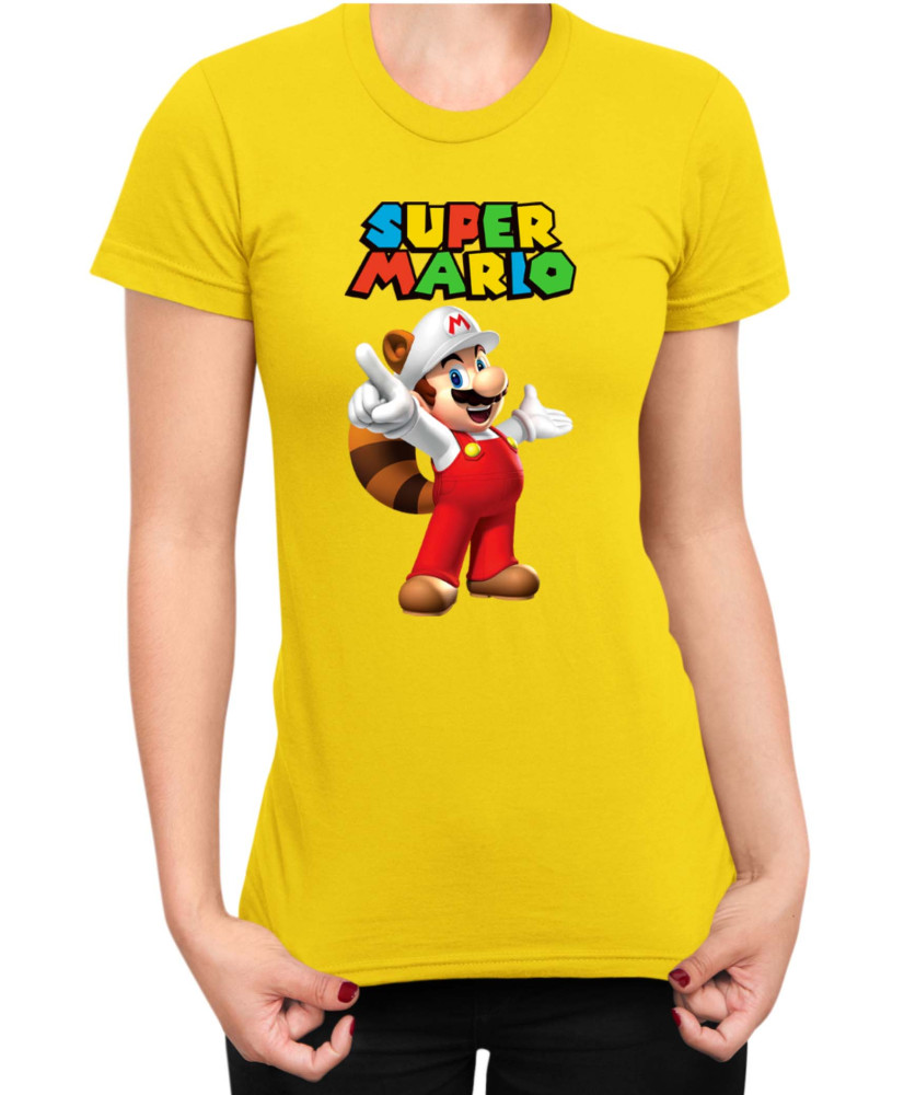 Дамска Тениска Super Mario Nintendo Mario 27