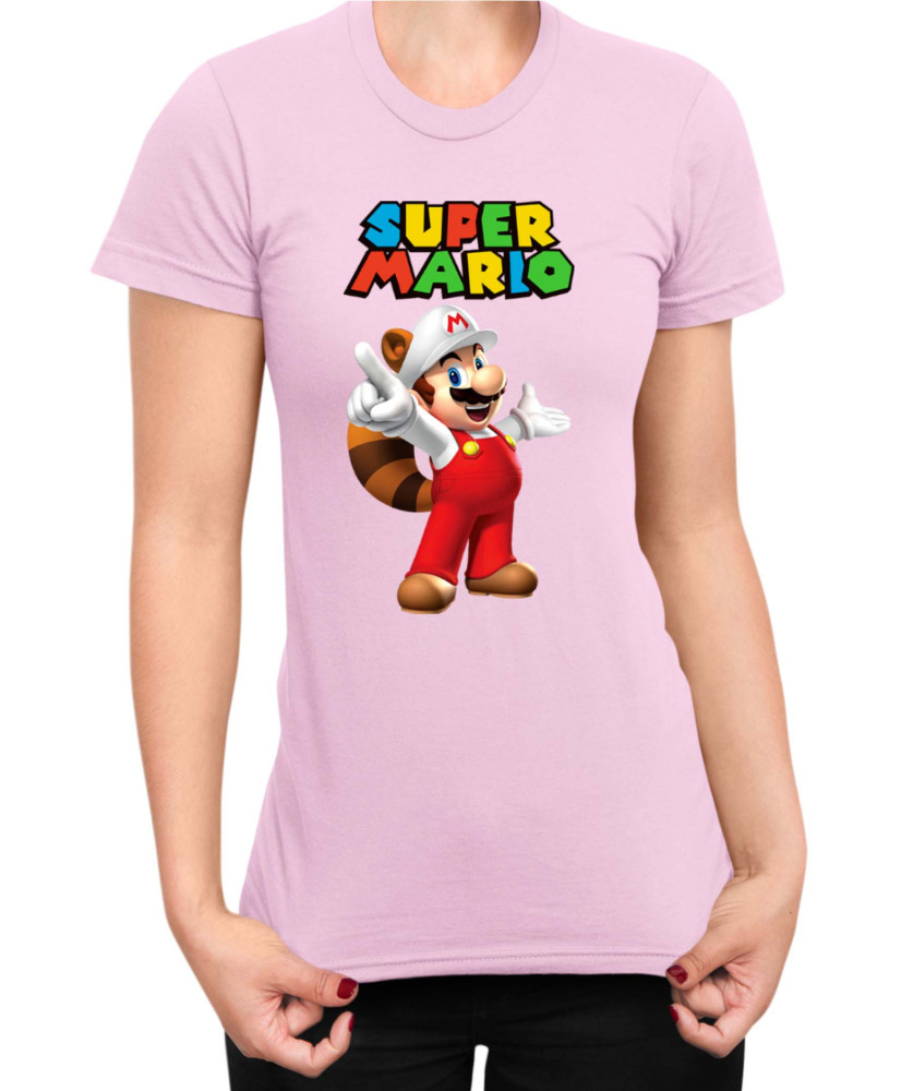 Дамска Тениска Super Mario Nintendo Mario 27