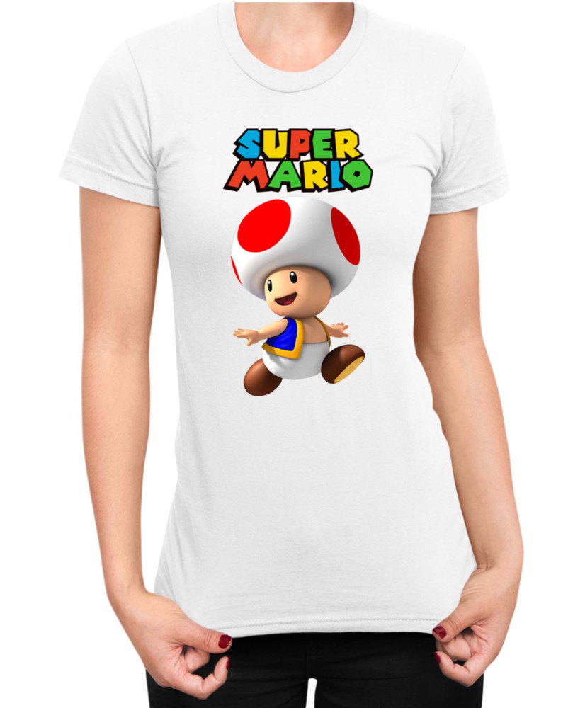 Дамска Тениска Super Mario Nintendo Mario 28