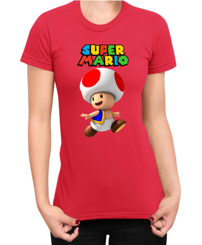 Дамска Тениска Super Mario Nintendo Mario 28