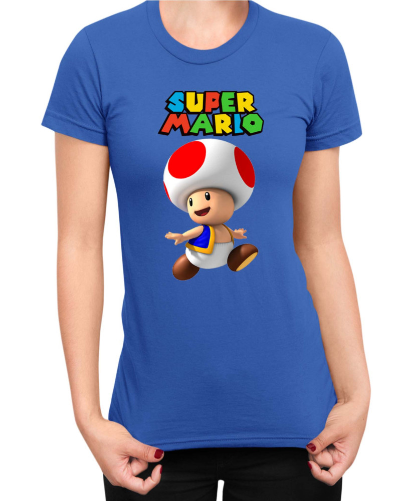 Дамска Тениска Super Mario Nintendo Mario 28