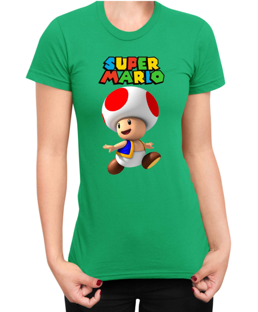 Дамска Тениска Super Mario Nintendo Mario 28
