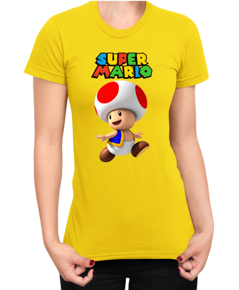 Дамска Тениска Super Mario Nintendo Mario 28