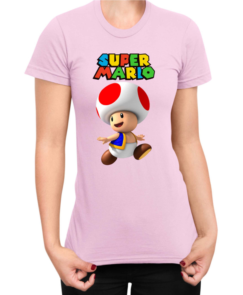 Дамска Тениска Super Mario Nintendo Mario 28