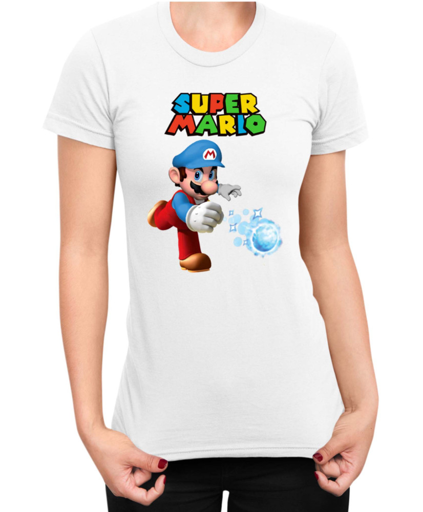 Дамска Тениска Super Mario Nintendo Mario 30