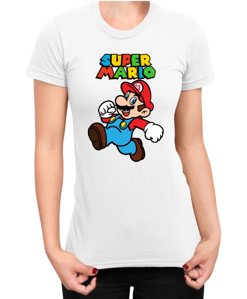 Дамска Тениска Super Mario Nintendo Mario 31