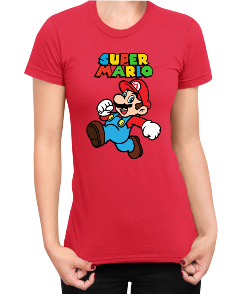 Дамска Тениска Super Mario Nintendo Mario 31