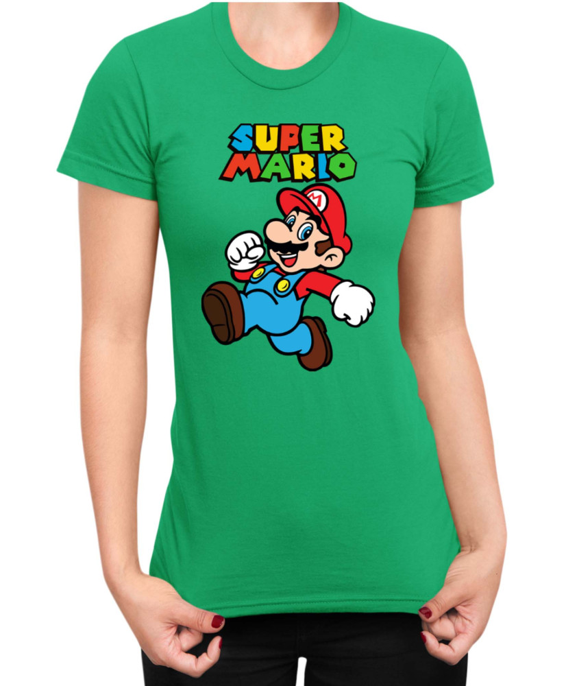 Дамска Тениска Super Mario Nintendo Mario 31