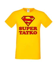 Мъжка тениска Супер ТАТКО