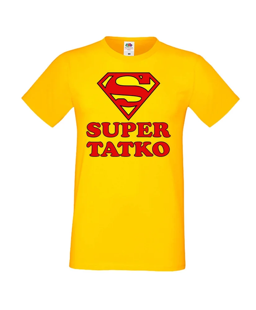 Мъжка тениска Супер ТАТКО Мъжка тениска Супер ТАТКО