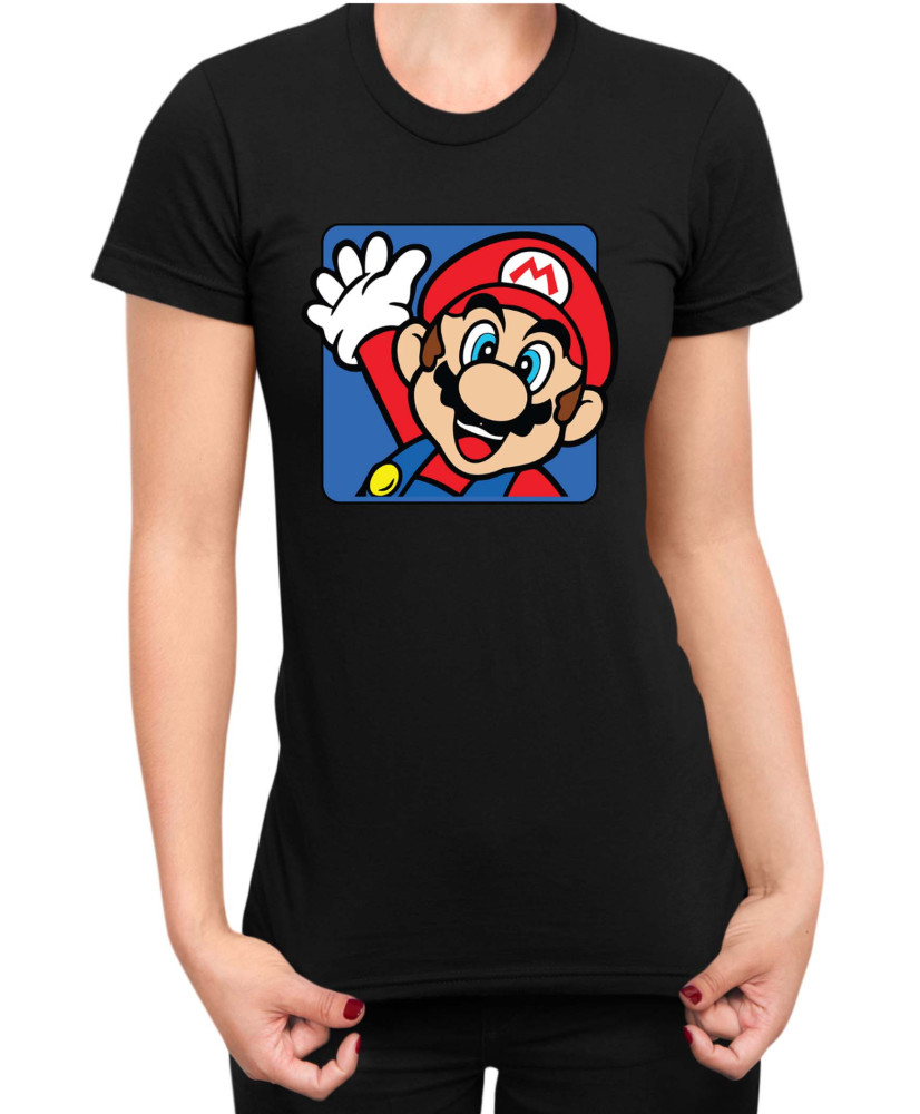 Дамска Тениска Super Mario Nintendo Mario 34