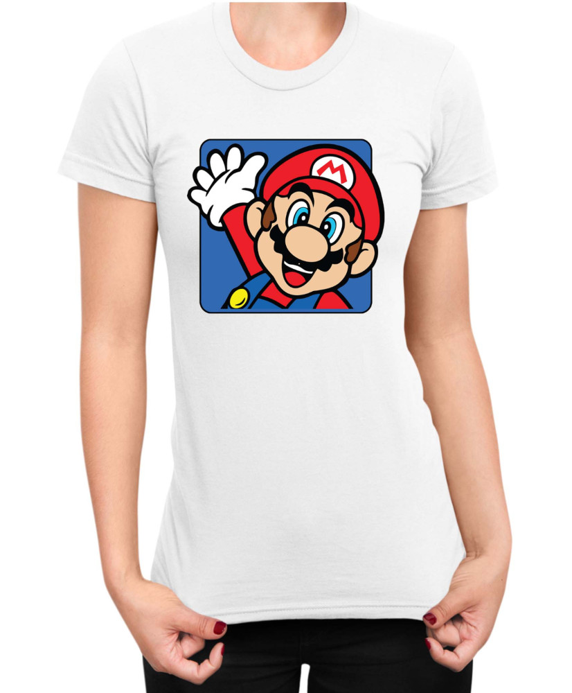 Дамска Тениска Super Mario Nintendo Mario 34