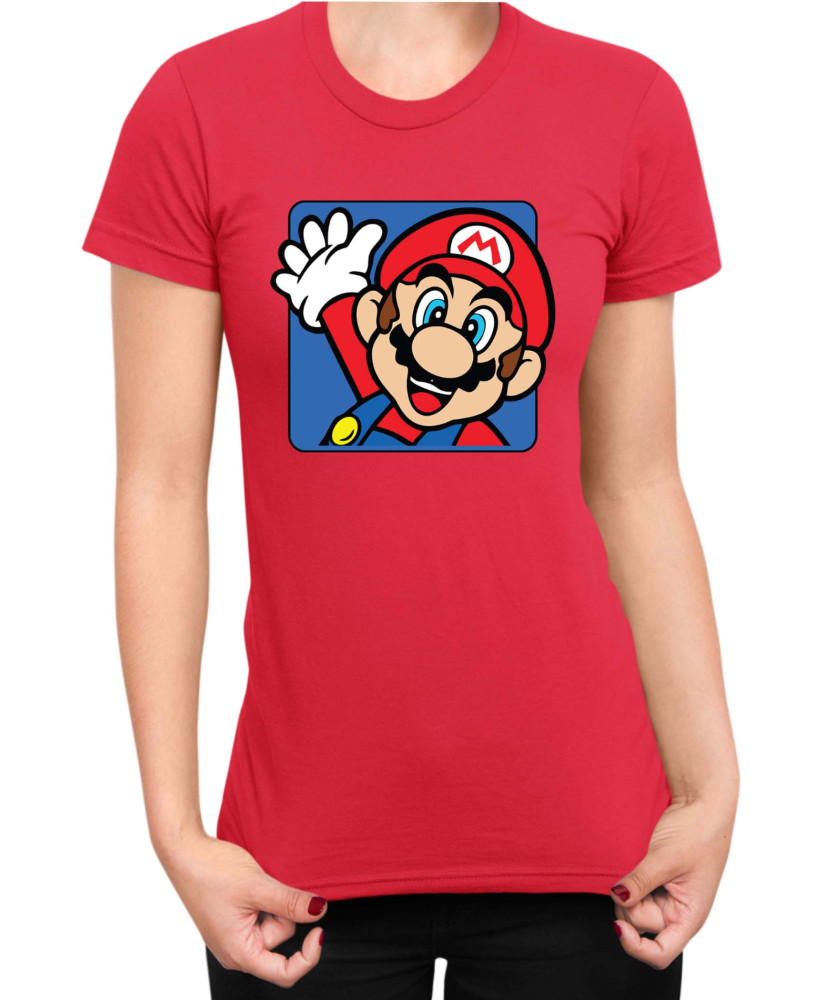 Дамска Тениска Super Mario Nintendo Mario 34