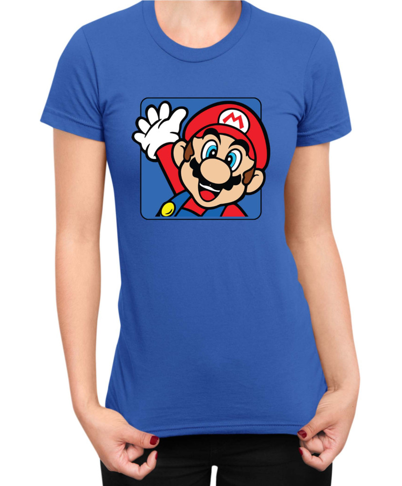 Дамска Тениска Super Mario Nintendo Mario 34