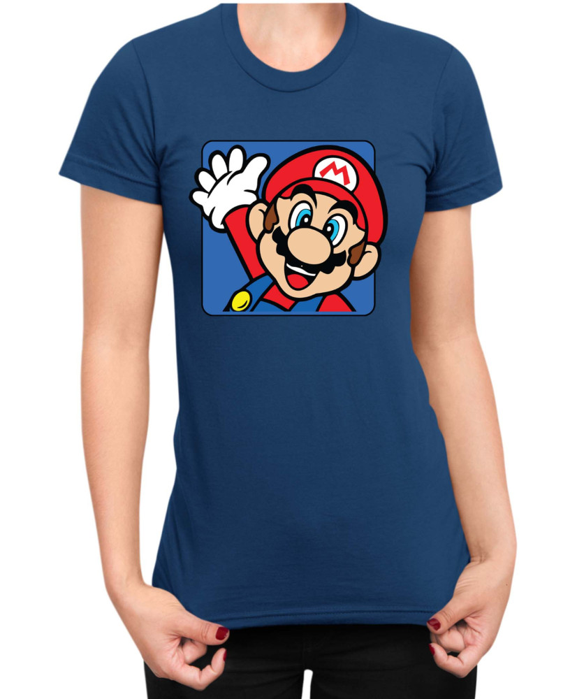 Дамска Тениска Super Mario Nintendo Mario 34