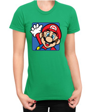 Дамска Тениска Super Mario Nintendo Mario 34