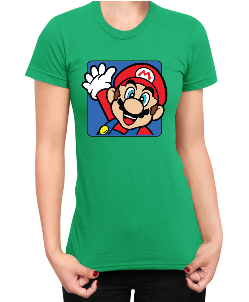 Дамска Тениска Super Mario Nintendo Mario 34