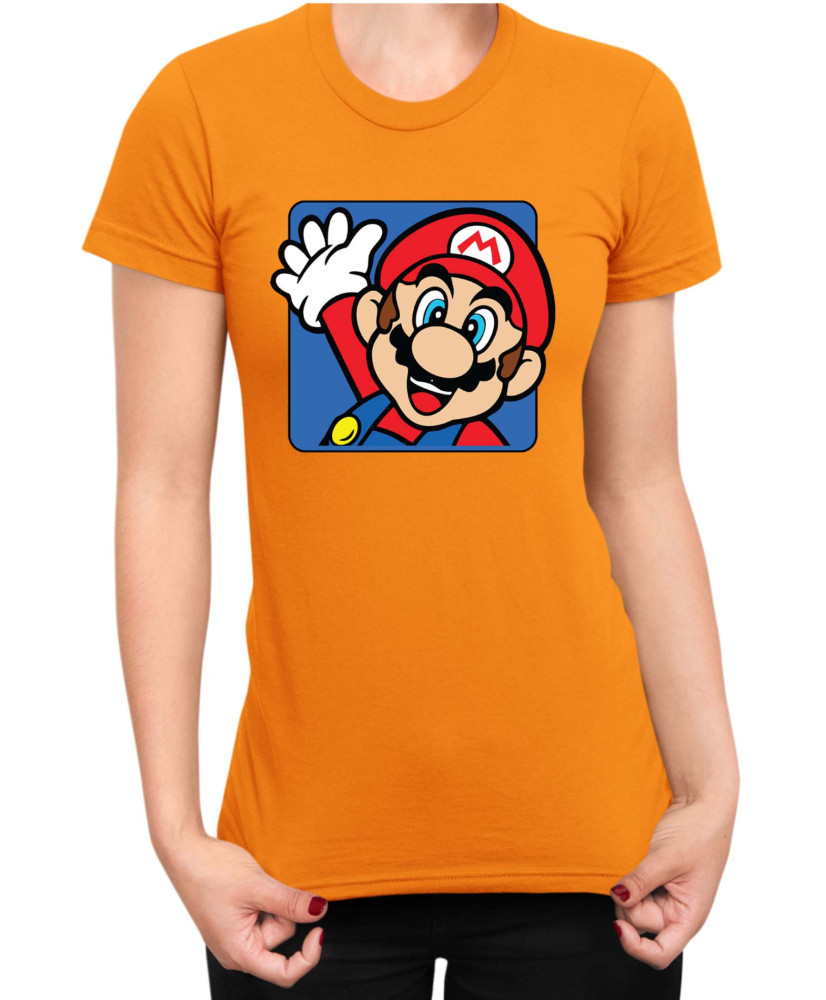 Дамска Тениска Super Mario Nintendo Mario 34