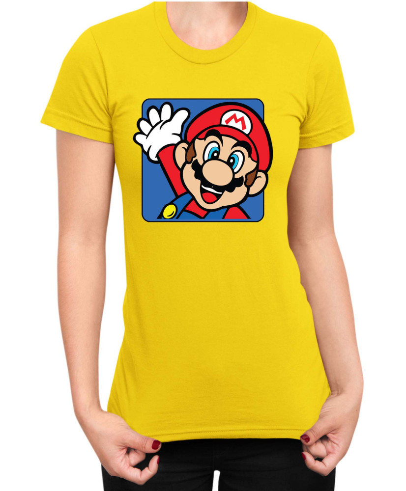 Дамска Тениска Super Mario Nintendo Mario 34