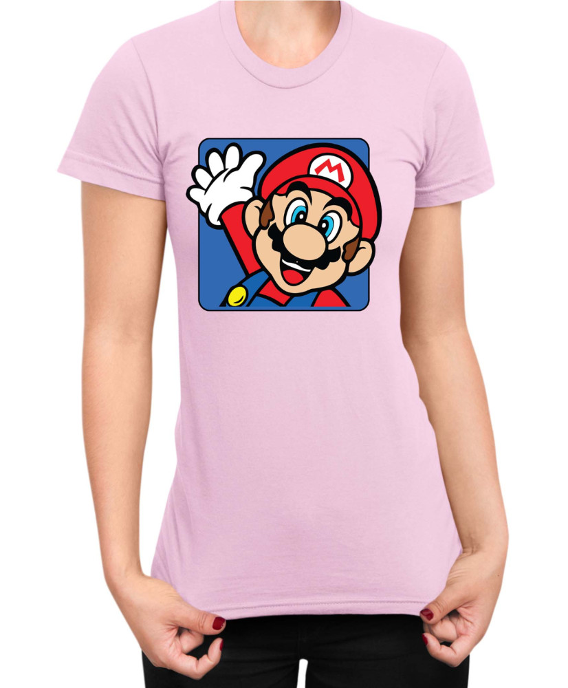 Дамска Тениска Super Mario Nintendo Mario 34