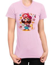 Дамска Тениска Super Mario Nintendo Mario 36