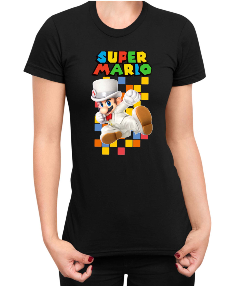 Дамска Тениска Super Mario Nintendo Mario 37