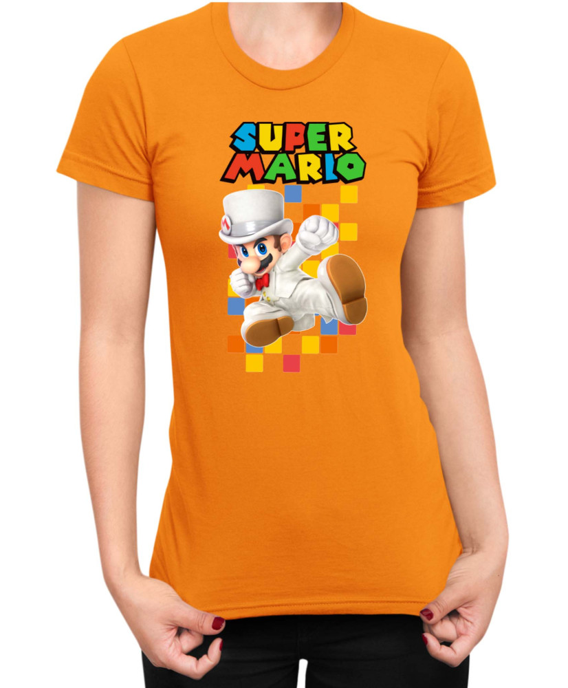 Дамска Тениска Super Mario Nintendo Mario 37