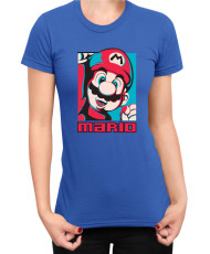 Дамска Тениска Super Mario Nintendo Mario Bros Retro