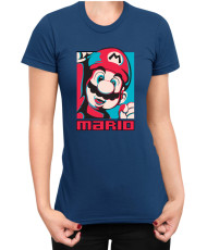 Дамска Тениска Super Mario Nintendo Mario Bros Retro