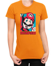 Дамска Тениска Super Mario Nintendo Mario Bros Retro