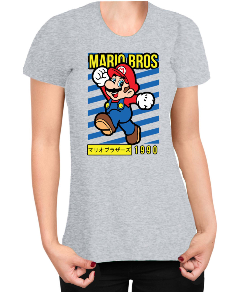 Дамска Тениска Super Mario Nintendo Mario Bros