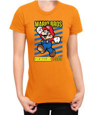 Дамска Тениска Super Mario Nintendo Mario Bros