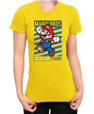 Дамска Тениска Super Mario Nintendo Mario Bros