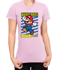 Дамска Тениска Super Mario Nintendo Mario Bros