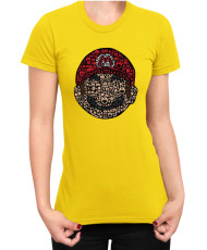 Дамска Тениска Super Mario Nintendo Mario Face Gamer Elements