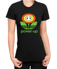 Дамска Тениска Super Mario Nintendo Mario Flower Power Up
