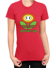 Дамска Тениска Super Mario Nintendo Mario Flower Power Up