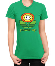 Дамска Тениска Super Mario Nintendo Mario Flower Power Up