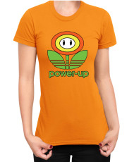 Дамска Тениска Super Mario Nintendo Mario Flower Power Up
