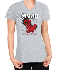 Дамска Тениска Super Mario Nintendo Mario Give Them The Shoe