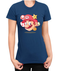 Дамска Тениска Super Mario Nintendo Mario Head