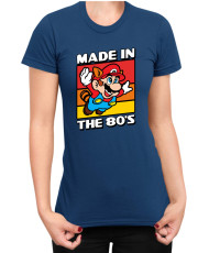 Дамска Тениска Super Mario Nintendo Mario Made In The 80S