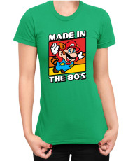 Дамска Тениска Super Mario Nintendo Mario Made In The 80S