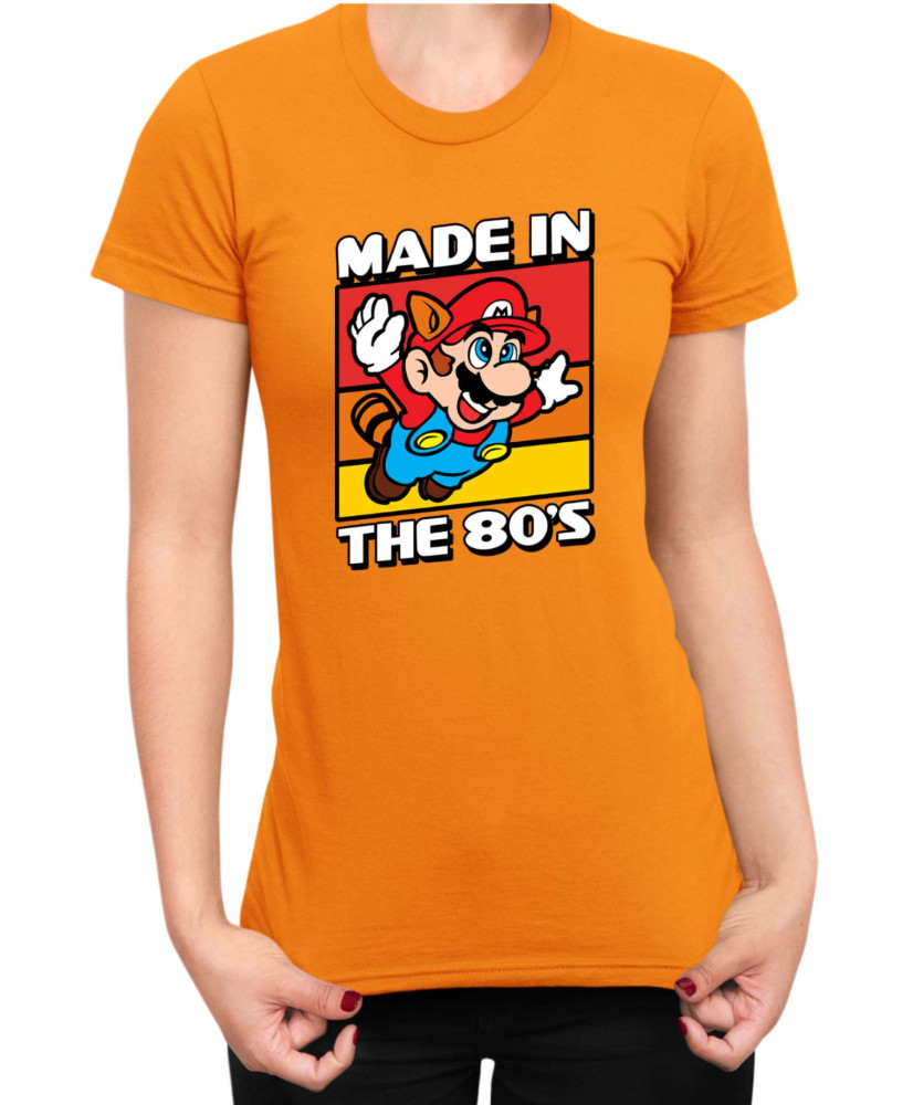 Дамска Тениска Super Mario Nintendo Mario Made In The 80S