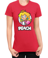 Дамска Тениска Super Mario Nintendo Mario Peach 3